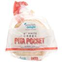 Grecian Delight 6 inch White Pocket Pita, 72 count