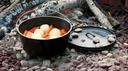 Lodge Preseasoned Deep Camp Dutch Oven, 8 Quart.
