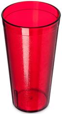 Carlisle Stackable SAN Plastic Ruby Tumbler, 20 Ounce -- 72 per case