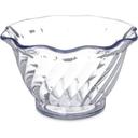 Carlisle Polycarbonate Clear Tulip Dessert Dish, 5 Ounce Capacity -- 24 per case