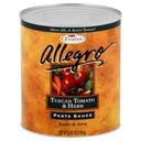Allegro Tuscan Tomato and Herb Pasta Sauce, 105 Ounce -- 6 per case.