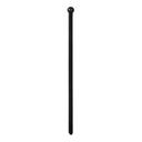 WNA Spirit Plastic Stemmed Black Square Ball End Stirrer, 6 inch -- 1000 per case.