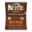 Kettle Foods Sea Salt Potato Chips, 1.5 Ounce -- 24 per case.