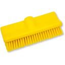 Sparta Yellow Bi-Level Scrub Brush, 10 inch -- 2 per case
