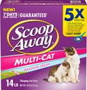 Scoop Away Meadow Fresh Scented Multi Cat Litter, 14 Pound -- 3 per case