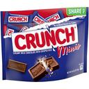 Crunch Minis Creamy Milk Chocolate with Crisped Rice, 9.8 Ounce -- 8 per case