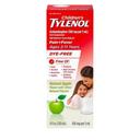 Tylenol Childrens Natural Apple Flavor Dye Free Pain and Fever Relief, 4 Fluid Ounce - 36 per case