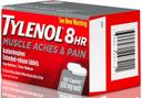 Tylenol 8 Hour Muscle Aches and Pain Reliever, 100 count per pack -- 48 per case.
