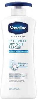 Vaseline Clinical Care Extremely Dry Skin Rescue Lotion, 13.5 Fluid Ounce -- 6 per case
