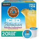 The Original Donut Shop Pineapple Passionfruit Iced Refresher K Cup Pod, 20 count -- 4 per case