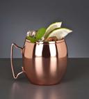 World Tableware Solid Copper Plate Stainless Steel Moscow Mule Mug, 14 Ounce -- 12 per case.