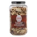 Savor Imports Sliced Dried Shiitake Mushrooms, 12 Ounce - 6 per case