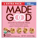 MadeGood Strawberry Granola Minis - 5 per pack -- 6 packs per case