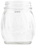 Tablecraft Replacement Shaker Swirled Glass Jar Only, 6 Ounce -- 12 per case
