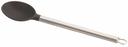 Tablecraft Silicone Solid Spoon with Stainless Steel Handle, 13 inch Length -- 6 per case