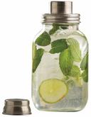 Tablecraft Mason Jar Bar Shaker with Metal Top, 30 Ounce -- 4 per case