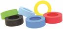 Tablecraft Assorted Color Silicone Sauce Band for 63 mm Bottles -- 12 per case