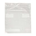 Handgards Zipgards High Density Recloseable Clear Flat Stack Gallon Freezer Bag -- 250 per case