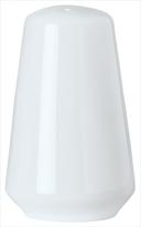 Syracuse China Aluma White Reflections Pepper Shaker -- 36 per case.