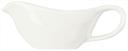 Syracuse China Slenda Royal Rideau Sauce Boat, 3 Ounce -- 12 per case.