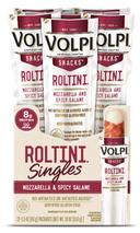 Volpi Roltini Singles With Mozzarella and Spicy Salame, 1.5 Ounce -- 72 per case