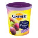 Sunsweet Premium Bite Size Pitted Prunes, 16 Ounce Canister -- 6 per case.