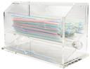 Winco Acrylic Straw Dispenser -- 6 per case