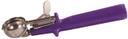 Winco Deluxe Stainless Steel One-Piece Purple Handle Size 40 Ice Cream Disher, 0.75 Ounce -- 36 per case