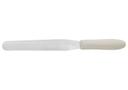 Winco White Polypropylene Handle Bakery Spatula, 7 15/16 x 1 1/4 inch -- 144 per case