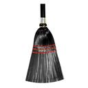 Performance Plus Black Plastic 3 Stitch Lobby Broom, 40 x 13/16 inch Handle