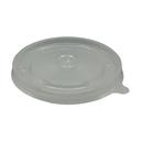 Empress Polypropylene Clear Lid for 32 Ounce Paper Container -- 500 per case.