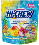 Hi Chew Tropical Mix Chewy Candy, 12.7 Ounce Stand Up Bag -- 4 per case.
