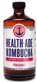 Health-Ade Pomegranate Kombucha, 16 Fluid Ounce -- 6 per case
