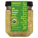 Wildbrine Organic Dill and Garlic Sauerkraut, 18 Ounce - 6 per case
