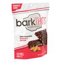 Bark Thins Dark Chocolate Almonds with Sea Salt - X Large Pouch, 10 Ounce -- 9 per case
