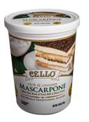Cello Traditional Italian Style Fresh Mascarpone Cheese, 5 Pound -- 4 per case.
