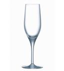Chef and Sommelier Exalt Kwarx Champagne Flute Glass, 6 1/4 Ounce -- 24 per case.