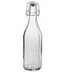 Arcoroc Paneled Swing Top Bottle -- 12 per case.