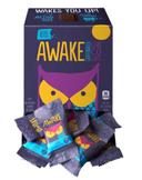 Awake Singles Caffeinated Dark Chocolate Bites, 0.48 Ounce -- 300 per case.