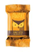Awake Singles Caffeinated Peanut Butter and Chocolate Bites, 0.58 Ounce -- 300 per case.