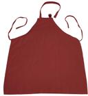 Intedge Red Poly/Cotton Adjustable D Ring Apron with 2 Pockets 