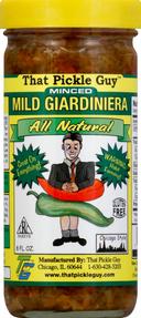 That Pickle Guy Minced Mild Giardiniera, 8 Fluid Ounce -- 12 per case