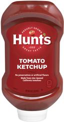 Hunts Tomato Ketchup, 32 Ounce Squeeze Bottle -- 12 per case.