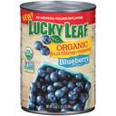 Lucky Leaf Organic Blueberry Fruit Filling or Topping, 21 Ounce -- 8 per case.
