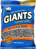 Giants KC Style Barbeque Sunflower Seed Snacks, 5 Ounce -- 12 per case