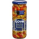 Goya Manzanilla and Pimentos Salad Olives, 9.5 Ounce Jar -- 12 per case