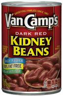 Van Camps Dark Red Kidney Beans, 15 Ounce Can -- 24 cans per case