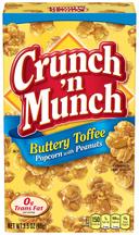 Crunch N Munch Butter Toffee Popcorn, 3.5 Ounce -- 12 per case