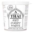 A Taste of Thai Red Curry Paste, 35 Ounce Tub -- 3 per case.