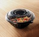Yoshi Ware Emi PrepServe Pet Clear Lid Only, 10 inch Diameter -- 25 per case.
